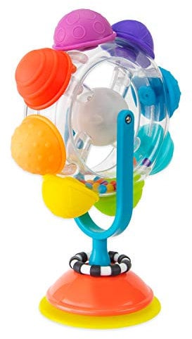 Sassy Baby Light Up Rainbow Reel Tray Toy - 6m+