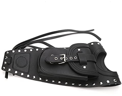 Sac de Réservoir de Carburant de Moto Sac de Réservoir de Carburant en Cuir Artificiel Coussin de Réservoir de Carburant Noir Accessoires de Moto, Bagages et Accessoires
