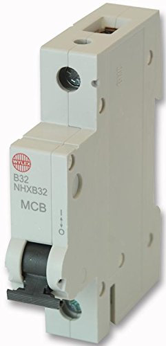 WYLEX 32A SP Type B MCB 6KA Differenziale Magnetotermico | Interruttori magnetici termici, 1 X Qtà - SFNHXB32