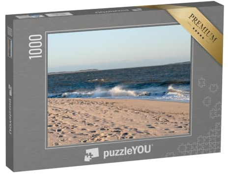 puzzleYOU: Puzzle 1000 Teile „Blick auf die Inseln Föhr und Amrum von der Hörnumer Odde“ – aus der Puzzle-Kollektion Insel Föhr