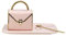 FLLETY Kaffeetasse, Muttertagsgeschenke, Teetassen-Set, Geschenke für Mutter, Handtaschenförmige Tasse mit Untertasse und Löffel, Untertassen-Set, Geburtstagsgeschenke für Frauen (rosa)