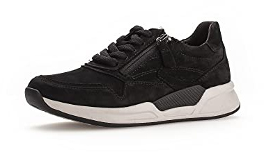 Gabor Damen Low-Top Sneaker, Frauen Halbschuhe,Wechselfußbett