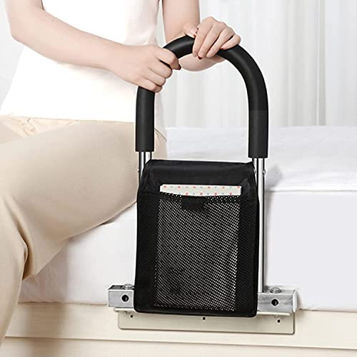 HACSYP bettgitter Bettgitter, Bettgitter for ältere Erwachsene mit Aufbewahrungstasche, Sicherheitshandschutz am Bett, Haltegriff for Handicap, King-to-Twin, Sturzprävention