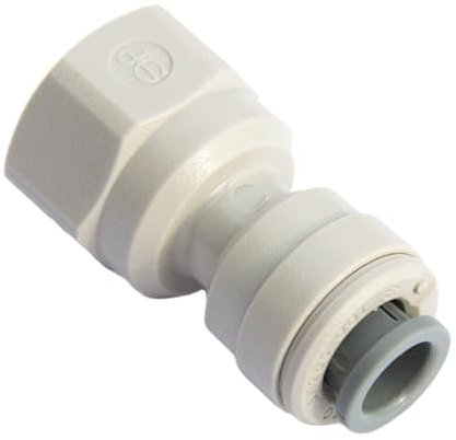 John Guest raccordo 3/8 X 1/4 NPTF TERMINALE DIRITTO FEMMINA PI451222S Confezione completa 10 Pezzi