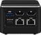 Mrroute Mini PC Win11, Intel 12th Gen Alder Lake-N100,DDR5 8GB RAM 1TB PCIe SSD,MR-M1 Desktop Computer Support 4K Triple Display Output,Type-C/2 LAN Ports for Students