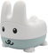 Pot d'apprentissage Bunny avec dossier, bol et couvercle amovibles (Verte)