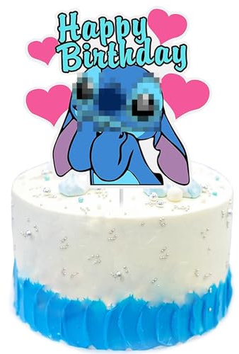 Cartoon Cake Decoration,Cartoons Kuchen Topper,Happy Birthday Tortendeko,Geburtstag Kuchen Deko,Kinder Geburtstagsdeko, Geburtstagdekoration für Mädchen Junge Cake Topper Set