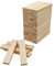 HAOBIN 50 Stück bastelholz klötzchen bastelklötzchen Hölzchen Holzbausteine 100x20x7 mm Holzstäbchen zum Basteln Holzleiste holzklötze basteln Holz für Heimwerkerprojekte und Deko,Bau und Vertäfelung