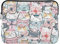 Laptop-Hülle, stilvolle Computerhüllen für Laptop 13 Zoll 14 Zoll Hülle Hardcover mit Reißverschluss Kawaii Winter Niedliche Katzen Cartoon Tiere