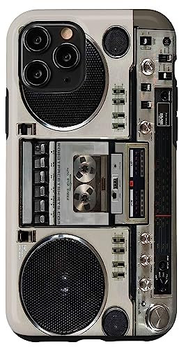 Hülle für iPhone 11 Pro Vintage 80er Jahre Boombox Ghettoblaster