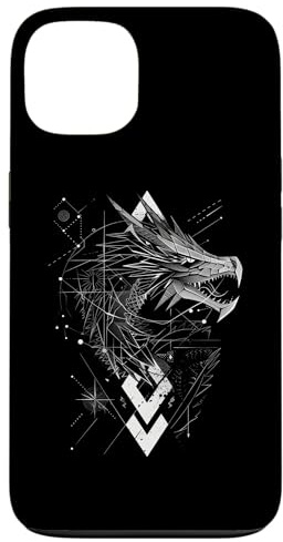 Geometric Dragon Case for iPhone 13