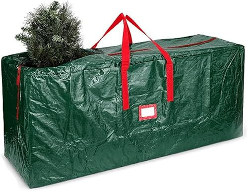 Product image LOIBUYZ Christmas Tree, Premium Artificial Green Xmas Tree – Foldable Bushes Xmas Pine Tree, 3FT, 4FT, 5FT, 6FT, 7FT, 8FT Xmas Home Decorations, with Metal Stand (TREE BAG)
