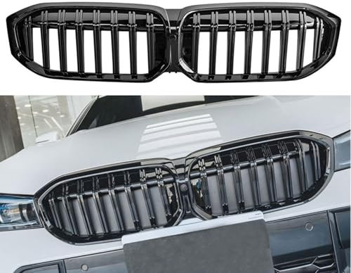 HRPOEW Kühlergrill für BMW 3 Series G20 LCI G28 LCI 2022 2023 2024, Verschleißfest Wetterfest und Langlebig Sport Stil Autoersatzteile Dauerhaft Grill