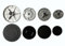 G GRIMALDI Kit Spartifiamma + Piattelli Piano Cottura 5 Fuochi compatibile SMEG - GLEMGAS - NARDI - FRANKE - FOSTER - TECNOGAS