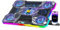 ChillCore Laptop Cooling Pad, RGB Laptop Fan Cooling Pad 9 Fans for 15.6-19.3 Inch Laptops, Gaming Laptop Cooler with 8 Height Stands, 2 USB Ports - A21 Pattern