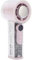 Reso più Ventola di Ghiaccio Portatile Frigo più Frigorifero Frigorifero Frigo a Batteria Ricaricabile a Batteria Trasparente Ventole Mini per Ufficio Esterno Esterno, Ventole USB (PINK)