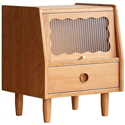 Schlafzimmer Nachttisch Massivholz Nachttisch Schrank Schlafzimmer Schrank Japanischen Stil Einfach Nordic Retro