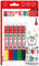 Marabu 0125000000083 - Porcelain & Glas Painter Kids, Set Maxi Fun mit 5 Farben, Porzellan- und Glasmalstift für Kinder, kinderleichtes Malen, spülmaschinenfest nach Einbrennen, Spitze 1 - 3 mm