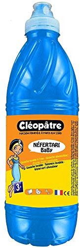 Cléopâtre Gouache Néfertari Baby Farbe, Cyan, 500 ml