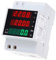ATEC - Voltmetro Multifunzione LED AC80-300V / 0-100A per DIN-RAIL (D52-2047)