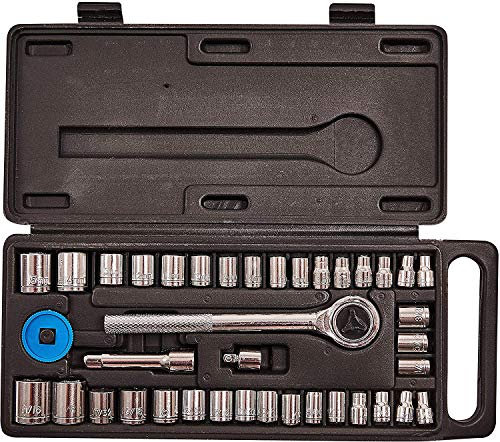 Socket Set Budget, 40-Piece 1/4'' & 3/8'' Driver