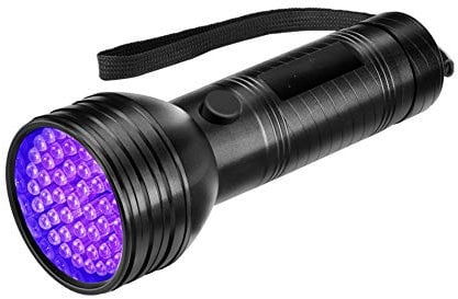 Lampe de poche à lumière noire UV Détecteur d'urine pour animaux de compagnie Détecteur d'urine de chat portable pour chien pour trouver des taches sèches pour animaux de compagnie sur les tapis de vê