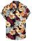 VATPAVE Mens Hawaiian Shirts Button Down Short Sleeve Floral Beach Shirts Summer Casual Aloha Shirts 100% Cotton Large Black