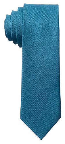 MASADA Herren-Krawatte von Hand gefertigt & sorgfältig verarbeitet 6 cm breit Jeansblau