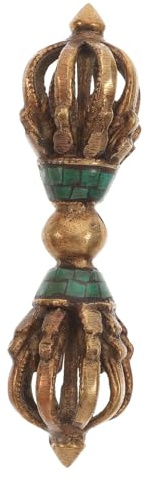 EXCEART 1Pc Tibetischen Vajra Dorge Vajra Stößel Große Vajra Dorje Handgemachte Vajra Stößel Kupfer Handwerk