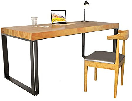 Computertisch Home Office Schreibablettetisch Modern Einfacher Desktop PC.Laptop-Schreibtisch-Kiefer-Arbeitsstudie,stabile Arbeitsstation des Metallrahmens Laptop-Tisch ( Table length : 1.2 meters )
