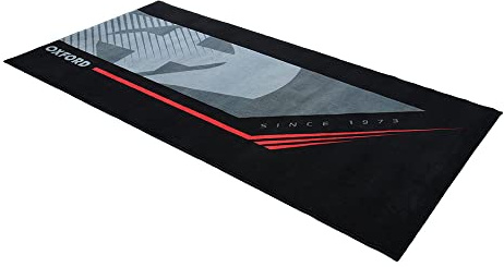 Oxford Products Teppichmatte für Motorräder, Rennen, Werkstatt, Garage, 200 x 100cm