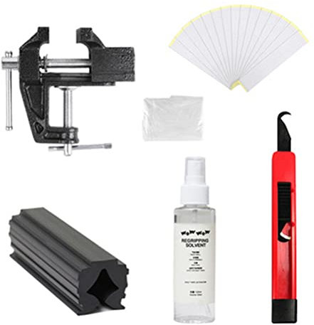 CeFurisy Golf Grip Kits für Golfschläger, 6-teiliges Golf Regripping Kit zum Umgreifen von Golfschlägern für Golffahrer und Golfzubehör