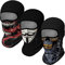 Cody Lundin Lot de 3 masques de cagoule anime pour Halloween, Noël, cosplay, masque complet et activités de plein air