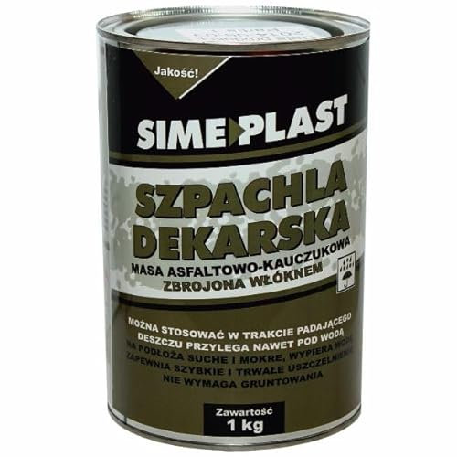 Spachtelmasse 1 kg - Für Abdichtungs-, Reparatur- und Klebearbeiten am Dach SIME PLAST