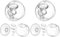 Breast Pump Parts Flange Shield 24mm Duckbill Valve Silicone Diaphragm Linker Milk Collector Cup Overall Replacement Compatible with Momcozy S9 S12 TSRETE S10 S13 S15 S10pro S12A, 2 Packs 10 Pcs