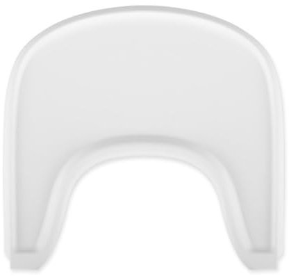 Vassoio compatibile con Stokke Tripp Trapp, tray accessori per seggiolone, per il bambino 6-36 mesi, facile da assemblare, al 100% senza BPA, bianco