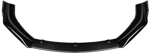 LJSDZLHY Auto Labbro Paraurti Anteriore Spoiler per Alfa Romeo 159 2005-2012,Anticollisione Spoiler Diffusore Kit Corpo Auto Accessori Esterni,A-Black