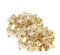 80 Stück Foldback Klammern Metall Klammer Metallklammern Papierklammern Klein Binder Clips Foldback Klammern Gold Foldback Klammern 19 mm Paper Clips aktenklammern für Büro Schule Dateispeicherung