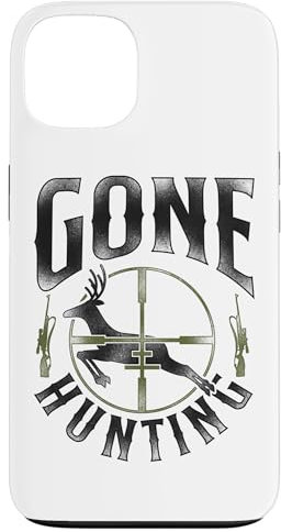 iPhone 13 Buck Deer Hunting Hunter Vintage Gone Hunting Case