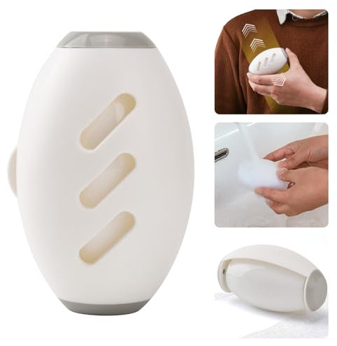 YAOZUP Waschbare Klebrige Gel Fusselrolle Ball, Wiederverwendbare Fusselrolle, Waschbarer Tragbarer Aufkleber, Tierhaarentferner Fusselrolle, Reusable Sticky Lint Roller für Kleidung, Tierhaare, Haus