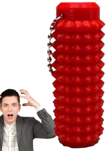 Fidget Roller Schlüsselanhänger, beruhigendes Spielzeug, Taschenformat, Fidget Roller, Fidget Roller, Fidget Roller, Schlüsselanhänger, für alle Altersgruppen
