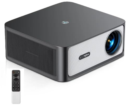 El proyector portátil TD98Pro Cuenta con resolución 4K Full HD 1080P, Enfoque automático, Sistema operativo Android, Wi-Fi y tecnología 3D, para Uso doméstico y Juegos al Aire Libre.