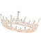 Strass Krone Kronen für Frauen, Tiara Barock Hochzeit Krone, Strass Queen Crowns, Hochzeitskrone mit Strasssteinen für Frauen Kristall Königin Tiara für Hochzeit, Festzüge, Geburtstag Party