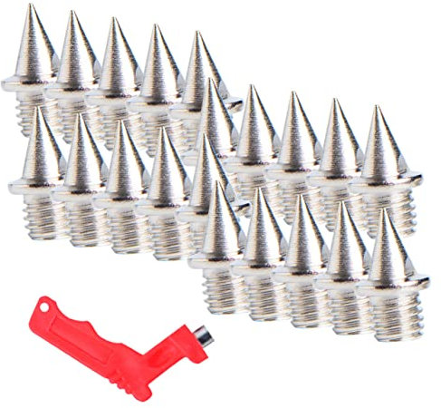 Toyvian 1 Juego Clavos de Atletismo Duro Antideslizantes para Zapatillas de Correr Extractor para Atletismo y
