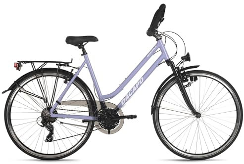 DACAPO Trekkingrad Damen Alu-Rahmen 28'' Metropolis Multipositionslenker (weiß, 48 cm)