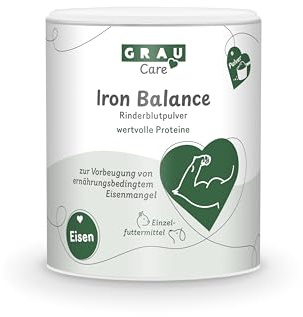 GRAU - Iron Balance, 1er Pack (1 x 200g), Ergänzungsfuttermittel für Hunde und Katzen