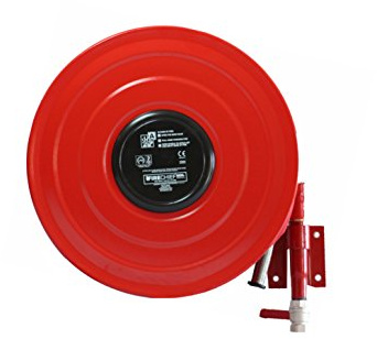 Firechief Rmsm19 Hose Reel, Swinging Manual, 19 mm, Red