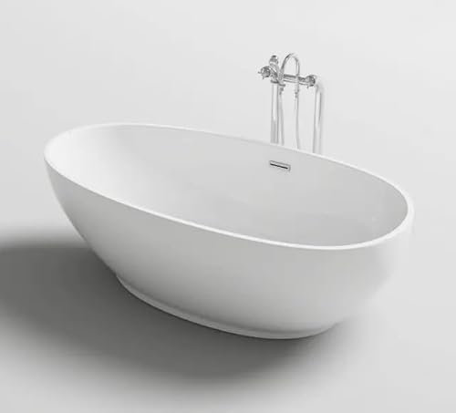 Bagno Italia Baignoire 180 x 90 x 58 cm, style ovale, design moderne I