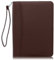 Lautus Designs Business-Mappe mit Reißverschluss – Premium PU Leder Organizer, Kleiner Notizblock & 8-Zoll Tablet-Hülle – Mappe für Arbeit, Meetings & Reisen – Dunkelbraun