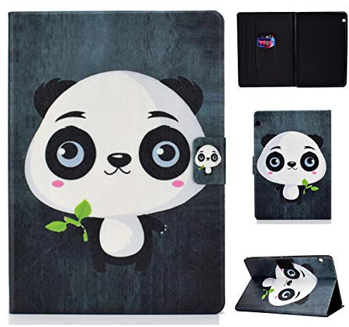Huawei MediaPad T3 10 Tablet Funda, Bspring Slim PU Cuero con Soporte Funda Caso Case para 10.1 Huawei MediaPad T3 Tablet PC,Cabeza Grande Oso